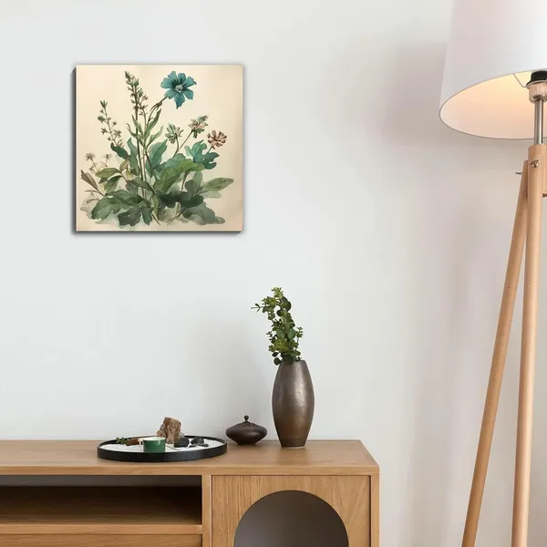 Multicolor_Abstract_24_X_24_Inch,_Wooden_Framed_Canvas_Painting_|_For_Bedroom,_Living_Room,_Study_Room_&_Office_|_Pine_Wood_Frame_(61_X_61_Cms)