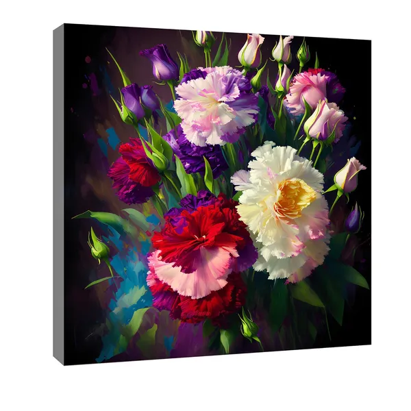Multicolor_Abstract_24_X_24_Inch,_Wooden_Framed_Canvas_Painting_|_For_Bedroom,_Living_Room,_Study_Room_&_Office_|_Pine_Wood_Frame_(61_X_61_Cms)