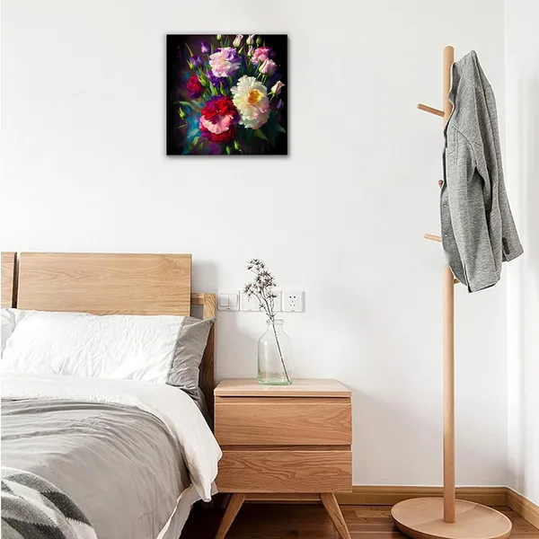 Multicolor_Abstract_24_X_24_Inch,_Wooden_Framed_Canvas_Painting_|_For_Bedroom,_Living_Room,_Study_Room_&_Office_|_Pine_Wood_Frame_(61_X_61_Cms)