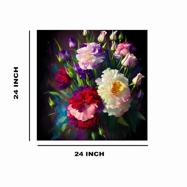 Multicolor_Abstract_24_X_24_Inch,_Wooden_Framed_Canvas_Painting_|_For_Bedroom,_Living_Room,_Study_Room_&_Office_|_Pine_Wood_Frame_(61_X_61_Cms)