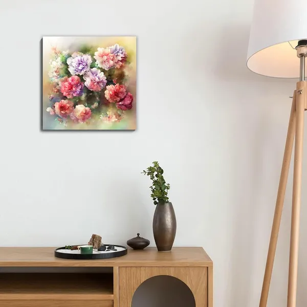 Multicolor_Abstract_24_X_24_Inch,_Wooden_Framed_Canvas_Painting_|_For_Bedroom,_Living_Room,_Study_Room_&_Office_|_Pine_Wood_Frame_(61_X_61_Cms)