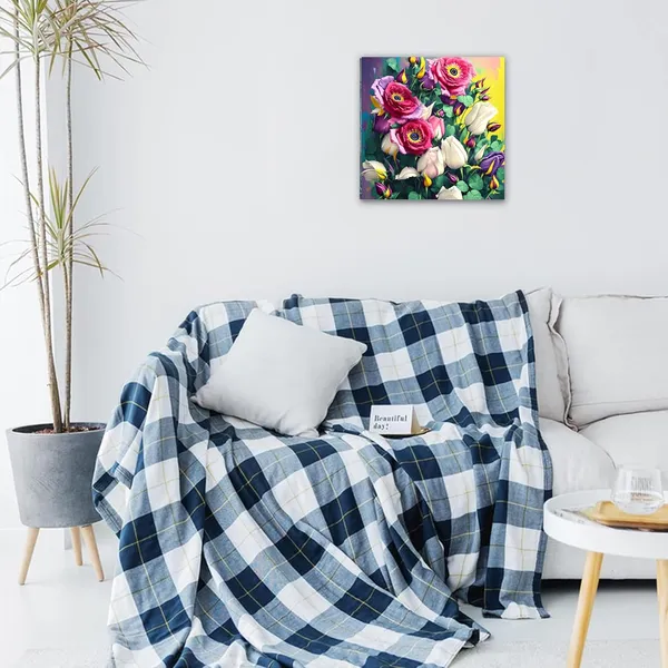 Multicolor_Abstract_24_X_24_Inch,_Wooden_Framed_Canvas_Painting_|_For_Bedroom,_Living_Room,_Study_Room_&_Office_|_Pine_Wood_Frame_(61_X_61_Cms)