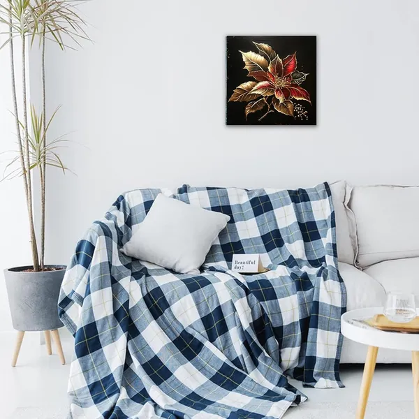 Multicolor_Abstract_24_X_24_Inch,_Wooden_Framed_Canvas_Painting_|_For_Bedroom,_Living_Room,_Study_Room_&_Office_|_Pine_Wood_Frame_(61_X_61_Cms)
