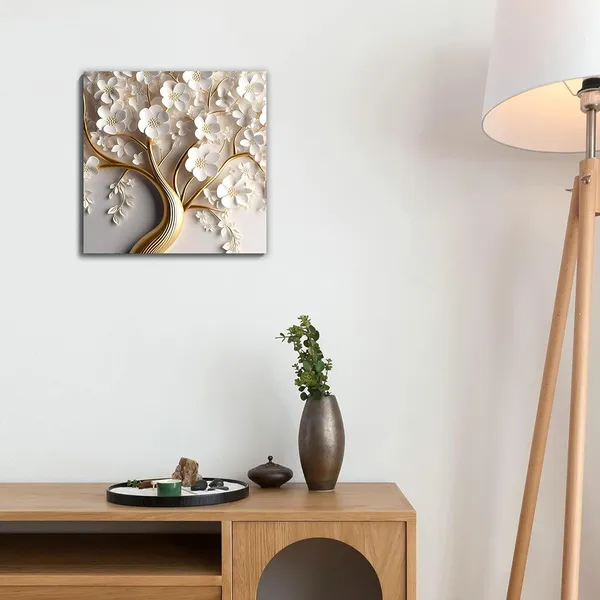 Multicolor_Abstract_24_X_24_Inch,_Wooden_Framed_Canvas_Painting_|_For_Bedroom,_Living_Room,_Study_Room_&_Office_|_Pine_Wood_Frame_(61_X_61_Cms)