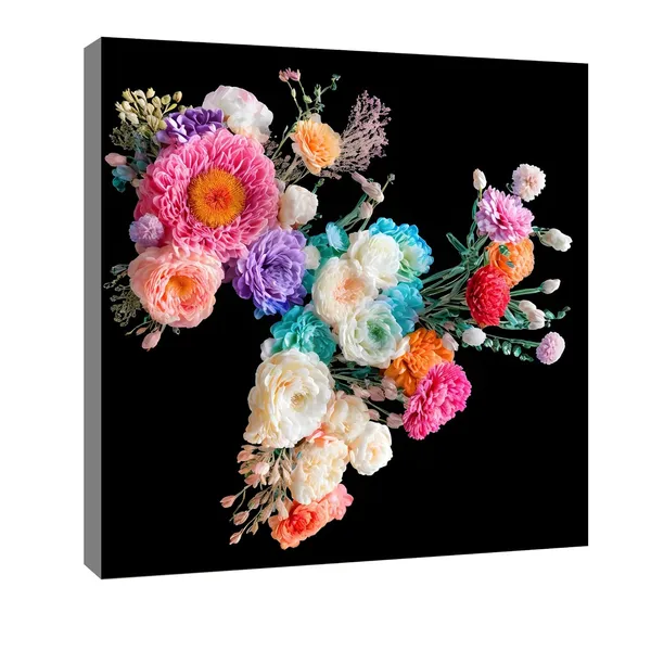 Multicolor_Abstract_24_X_24_Inch,_Wooden_Framed_Canvas_Painting_|_For_Bedroom,_Living_Room,_Study_Room_&_Office_|_Pine_Wood_Frame_(61_X_61_Cms)