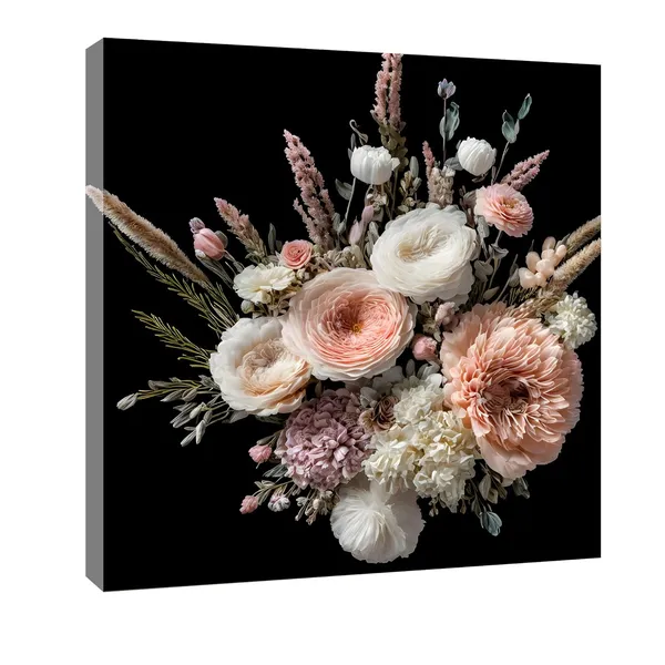 Multicolor_Abstract_24_X_24_Inch,_Wooden_Framed_Canvas_Painting_|_For_Bedroom,_Living_Room,_Study_Room_&_Office_|_Pine_Wood_Frame_(61_X_61_Cms)