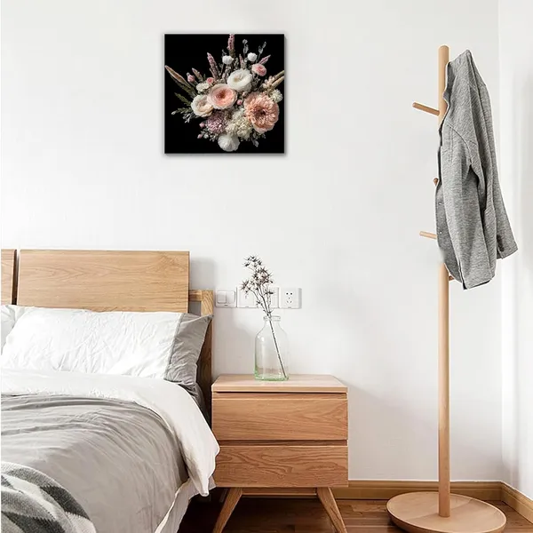 Multicolor_Abstract_24_X_24_Inch,_Wooden_Framed_Canvas_Painting_|_For_Bedroom,_Living_Room,_Study_Room_&_Office_|_Pine_Wood_Frame_(61_X_61_Cms)