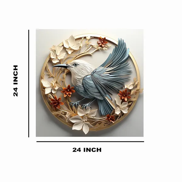 Multicolor_Abstract_24_X_24_Inch,_Wooden_Framed_Canvas_Painting_|_For_Bedroom,_Living_Room,_Study_Room_&_Office_|_Pine_Wood_Frame_(61_X_61_Cms)