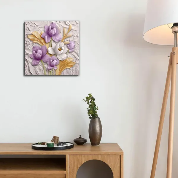Multicolor_Abstract_24_X_24_Inch,_Wooden_Framed_Canvas_Painting_|_For_Bedroom,_Living_Room,_Study_Room_&_Office_|_Pine_Wood_Frame_(61_X_61_Cms)