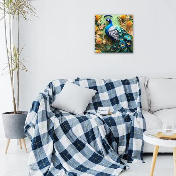 Multicolor_Abstract_24_X_24_Inch,_Wooden_Framed_Canvas_Painting_|_For_Bedroom,_Living_Room,_Study_Room_&_Office_|_Pine_Wood_Frame_(61_X_61_Cms)