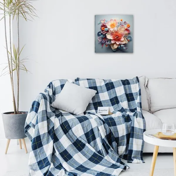 Multicolor_Abstract_24_X_24_Inch,_Wooden_Framed_Canvas_Painting_|_For_Bedroom,_Living_Room,_Study_Room_&_Office_|_Pine_Wood_Frame_(61_X_61_Cms)