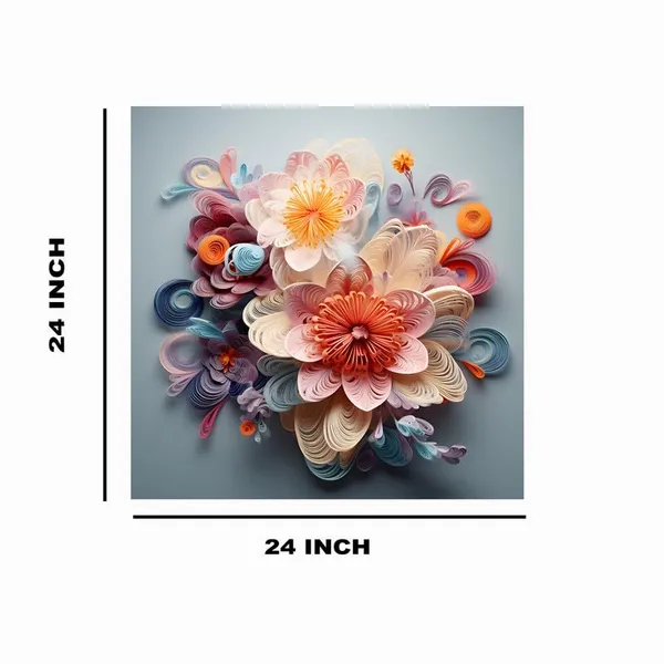 Multicolor_Abstract_24_X_24_Inch,_Wooden_Framed_Canvas_Painting_|_For_Bedroom,_Living_Room,_Study_Room_&_Office_|_Pine_Wood_Frame_(61_X_61_Cms)
