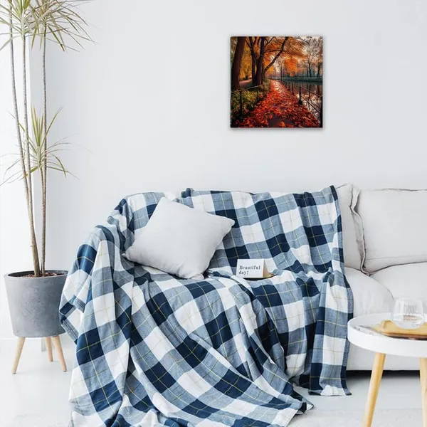 Multicolor_Abstract_24_X_24_Inch,_Wooden_Framed_Canvas_Painting_|_For_Bedroom,_Living_Room,_Study_Room_&_Office_|_Pine_Wood_Frame_(61_X_61_Cms)