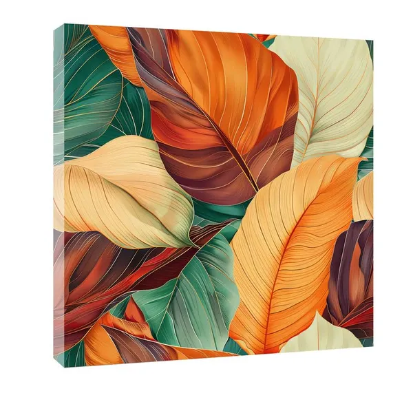 Multicolor_Abstract_24_X_24_Inch,_Wooden_Framed_Canvas_Painting_|_For_Bedroom,_Living_Room,_Study_Room_&_Office_|_Pine_Wood_Frame_(61_X_61_Cms)