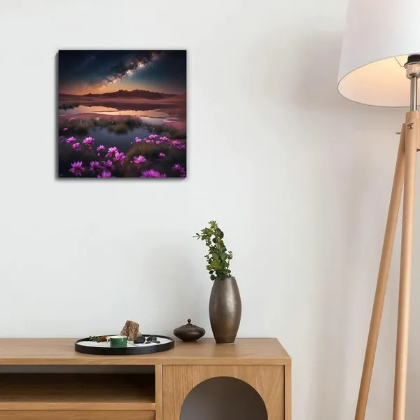 Multicolor_Abstract_24_X_24_Inch,_Wooden_Framed_Canvas_Painting_|_For_Bedroom,_Living_Room,_Study_Room_&_Office_|_Pine_Wood_Frame_(61_X_61_Cms)