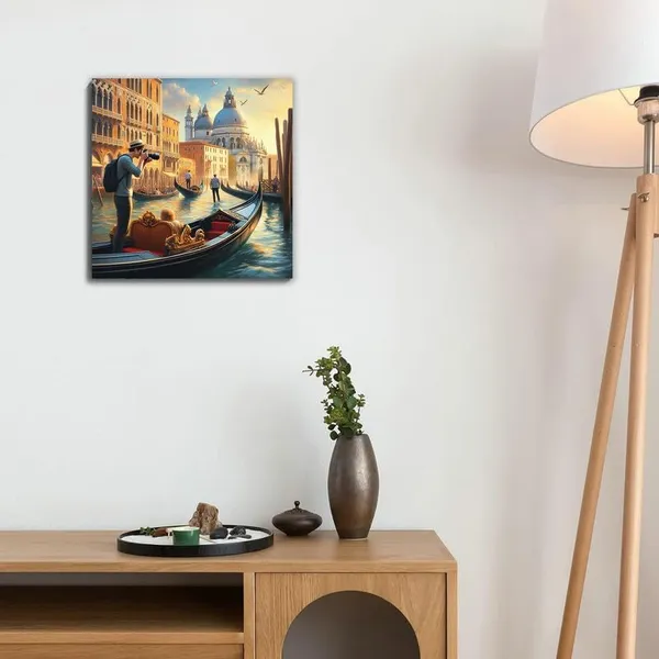 Multicolor_Abstract_24_X_24_Inch,_Wooden_Framed_Canvas_Painting_|_For_Bedroom,_Living_Room,_Study_Room_&_Office_|_Pine_Wood_Frame_(61_X_61_Cms)