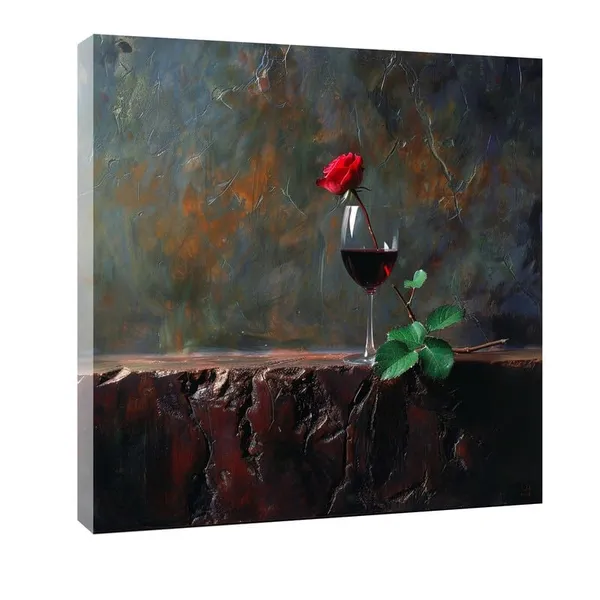 Multicolor_Abstract_24_X_24_Inch,_Wooden_Framed_Canvas_Painting_|_For_Bedroom,_Living_Room,_Study_Room_&_Office_|_Pine_Wood_Frame_(61_X_61_Cms)