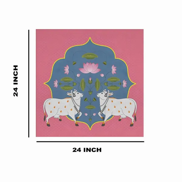 Multicolor_Abstract_24_X_24_Inch,_Wooden_Framed_Canvas_Painting_|_For_Bedroom,_Living_Room,_Study_Room_&_Office_|_Pine_Wood_Frame_(61_X_61_Cms)