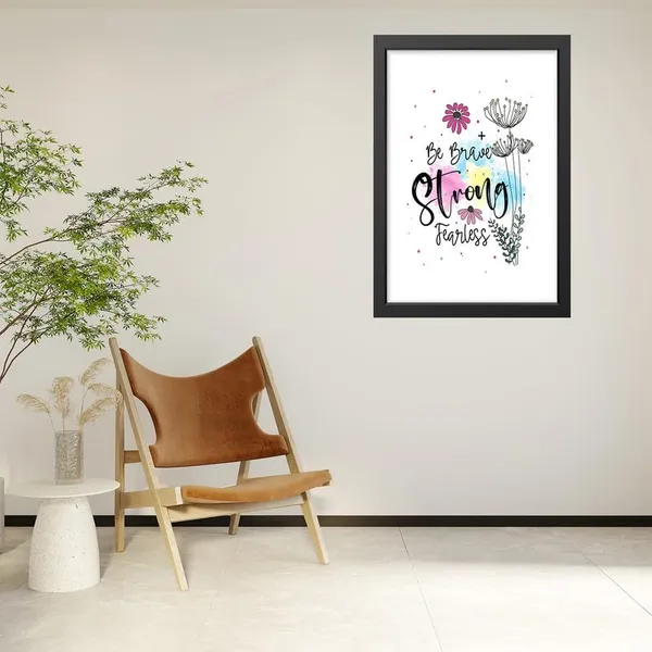Multicolor_Abstract/Motivational_Framed_Painting/Posters,_Ready_|_For_Wall_Hanging,_Premium_Art_|_For_Home,_Office,_Living_Room_&_Bedroom_Wall_Decor,_(Size_-_13.50_X_19.50_In),_Frame_Color:_Black,_Nrs005