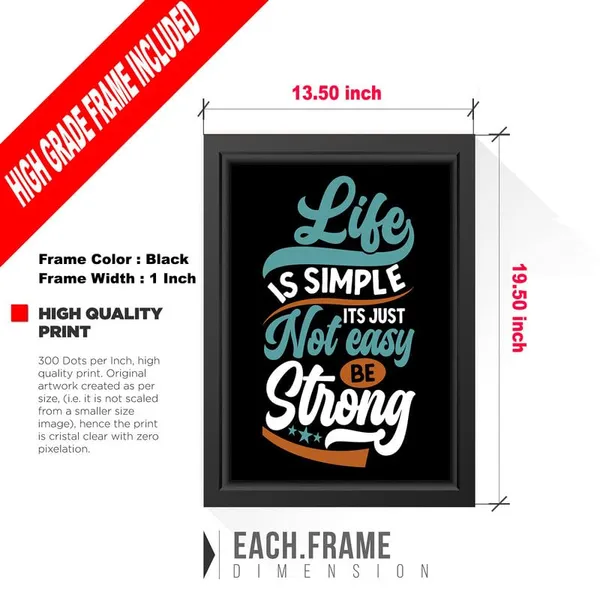 Black__Abstract/Motivational_Framed_Painting/Posters,_Ready_|_For_Wall_Hanging,_Premium_Art_|_For_Home,_Office,_Living_Room_&_Bedroom_Wall_Decor,_(Size_-_13.50_X_19.50_In),_Frame_Color:_Black,_Nrs006