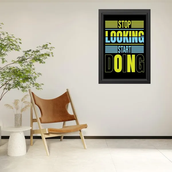 Black__Abstract/Motivational_Framed_Painting/Posters,_Ready_|_For_Wall_Hanging,_Premium_Art_|_For_Home,_Office,_Living_Room_&_Bedroom_Wall_Decor,_(Size_-_13.50_X_19.50_In),_Frame_Color:_Black,_Nrs007