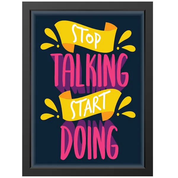 Black__Abstract/Motivational_Framed_Painting/Posters,_Ready_|_For_Wall_Hanging,_Premium_Art_|_For_Home,_Office,_Living_Room_&_Bedroom_Wall_Decor,_(Size_-_13.50_X_19.50_In),_Frame_Color:_Black,_Nrs017