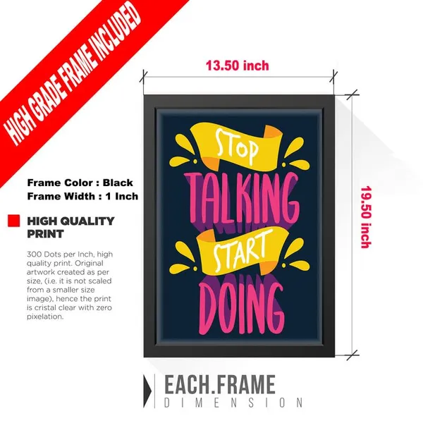 Black__Abstract/Motivational_Framed_Painting/Posters,_Ready_|_For_Wall_Hanging,_Premium_Art_|_For_Home,_Office,_Living_Room_&_Bedroom_Wall_Decor,_(Size_-_13.50_X_19.50_In),_Frame_Color:_Black,_Nrs017
