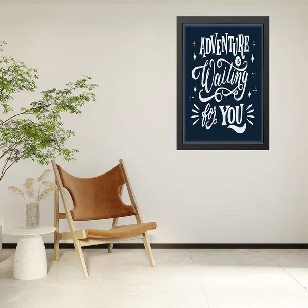Black__Abstract/Motivational_Framed_Painting/Posters,_Ready_|_For_Wall_Hanging,_Premium_Art_|_For_Home,_Office,_Living_Room_&_Bedroom_Wall_Decor,_(Size_-_13.50_X_19.50_In),_Frame_Color:_Black,_Nrs018