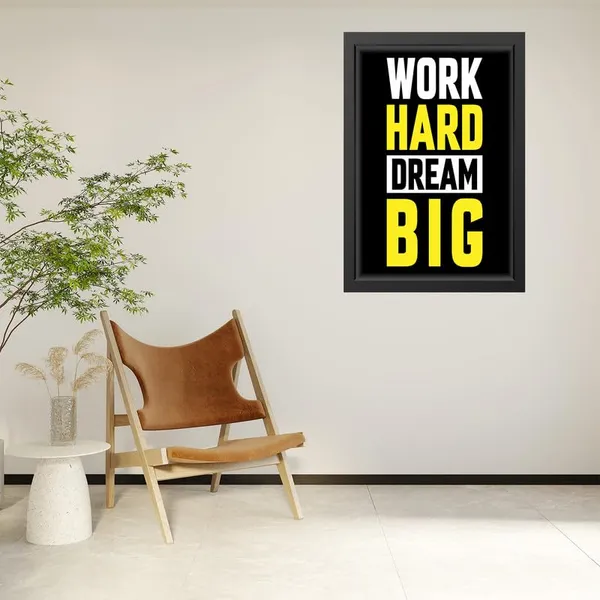 Black__Abstract/Motivational_Framed_Painting/Posters,_Ready_|_For_Wall_Hanging,_Premium_Art_|_For_Home,_Office,_Living_Room_&_Bedroom_Wall_Decor,_(Size_-_13.50_X_19.50_In),_Frame_Color:_Black,_Nrs020
