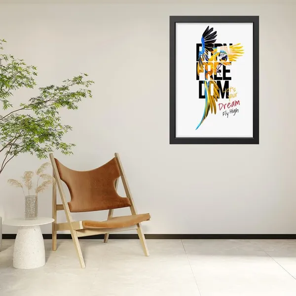 Black__Abstract/Motivational_Framed_Painting/Posters,_Ready_|_For_Wall_Hanging,_Premium_Art_|_For_Home,_Office,_Living_Room_&_Bedroom_Wall_Decor,_(Size_-_13.50_X_19.50_In),_Frame_Color:_Black,_Nrs022