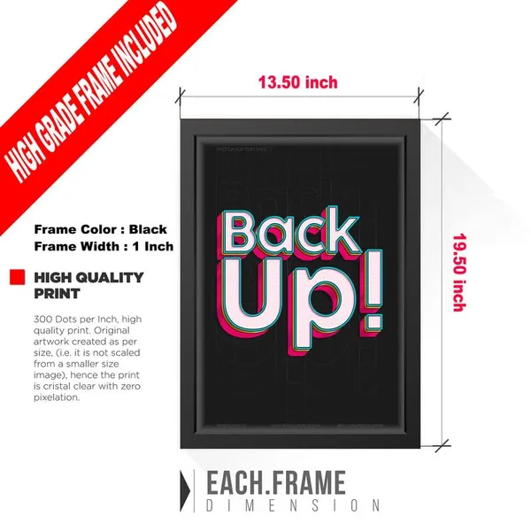 Black__Abstract/Motivational_Framed_Painting/Posters,_Ready_|_For_Wall_Hanging,_Premium_Art_|_For_Home,_Office,_Living_Room_&_Bedroom_Wall_Decor,_(Size_-_13.50_X_19.50_In),_Frame_Color:_Black,_Nrs029