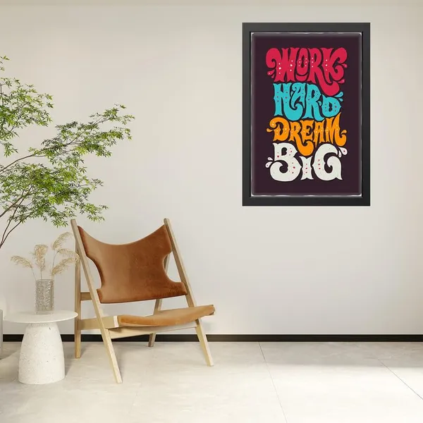 Multicolor_Abstract/Motivational_Framed_Painting/Posters,_Ready_|_For_Wall_Hanging,_Premium_Art_|_For_Home,_Office,_Living_Room_&_Bedroom_Wall_Decor,_(Size_-_13.50_X_19.50_In),_Frame_Color:_Black,_Nrs035