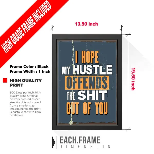 Black__Abstract/Motivational_Framed_Painting/Posters,_Ready_|_For_Wall_Hanging,_Premium_Art_|_For_Home,_Office,_Living_Room_&_Bedroom_Wall_Decor,_(Size_-_13.50_X_19.50_In),_Frame_Color:_Black,_Nrs042