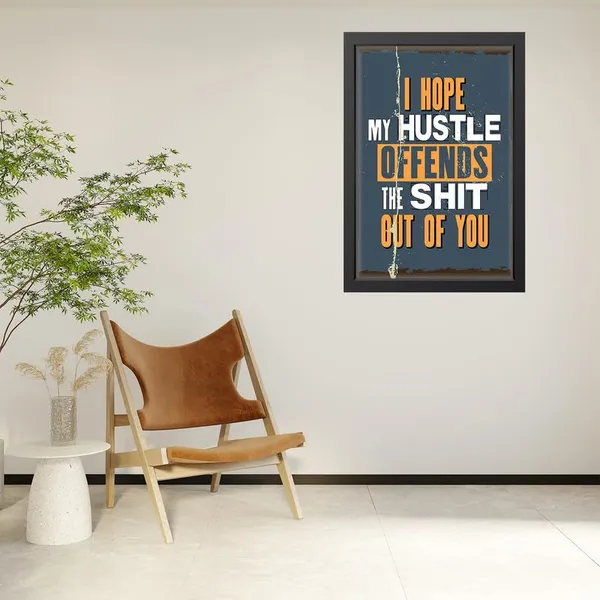 Black__Abstract/Motivational_Framed_Painting/Posters,_Ready_|_For_Wall_Hanging,_Premium_Art_|_For_Home,_Office,_Living_Room_&_Bedroom_Wall_Decor,_(Size_-_13.50_X_19.50_In),_Frame_Color:_Black,_Nrs042