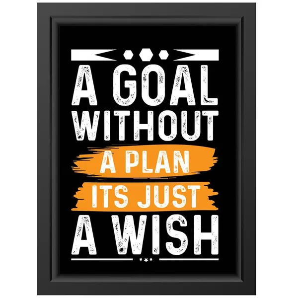 Black__Abstract/Motivational_Framed_Painting/Posters,_Ready_|_For_Wall_Hanging,_Premium_Art_|_For_Home,_Office,_Living_Room_&_Bedroom_Wall_Decor,_(Size_-_13.50_X_19.50_In),_Frame_Color:_Black,_Nrs052