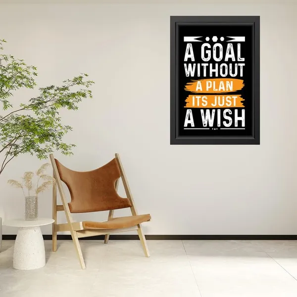 Black__Abstract/Motivational_Framed_Painting/Posters,_Ready_|_For_Wall_Hanging,_Premium_Art_|_For_Home,_Office,_Living_Room_&_Bedroom_Wall_Decor,_(Size_-_13.50_X_19.50_In),_Frame_Color:_Black,_Nrs052