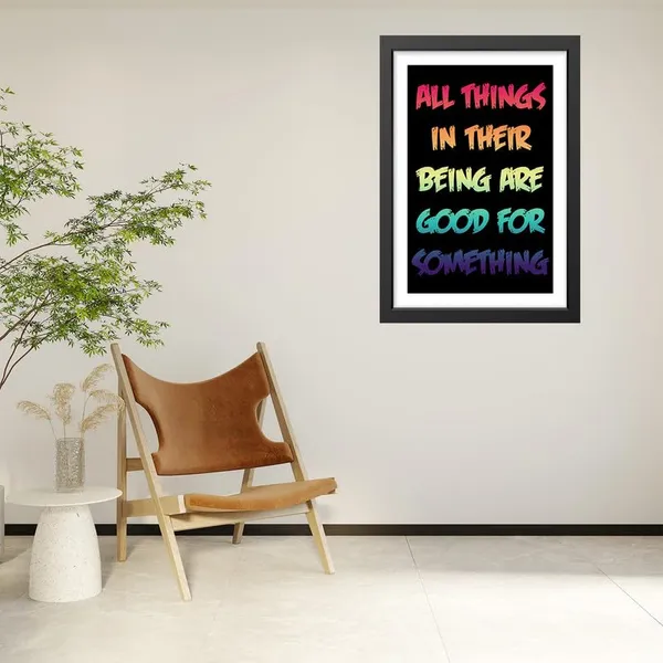 Black__Abstract/Motivational_Framed_Painting/Posters,_Ready_|_For_Wall_Hanging,_Premium_Art_|_For_Home,_Office,_Living_Room_&_Bedroom_Wall_Decor,_(Size_-_13.50_X_19.50_In),_Frame_Color:_Black,_Nrs062