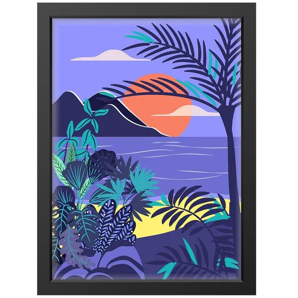 Multicolor_Abstract/Motivational_Framed_Painting/Posters,_Ready_|_For_Wall_Hanging,_Premium_Art_|_For_Home,_Office,_Living_Room_&_Bedroom_Wall_Decor,_(Size_-_13.50_X_19.50_In),_Frame_Color:_Black,_Nrs066