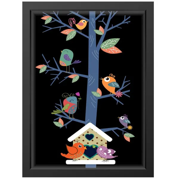 Multicolor_Abstract/Motivational_Framed_Painting/Posters,_Ready_|_For_Wall_Hanging,_Premium_Art_|_For_Home,_Office,_Living_Room_&_Bedroom_Wall_Decor,_(Size_-_13.50_X_19.50_In),_Frame_Color:_Black,_Nrs071