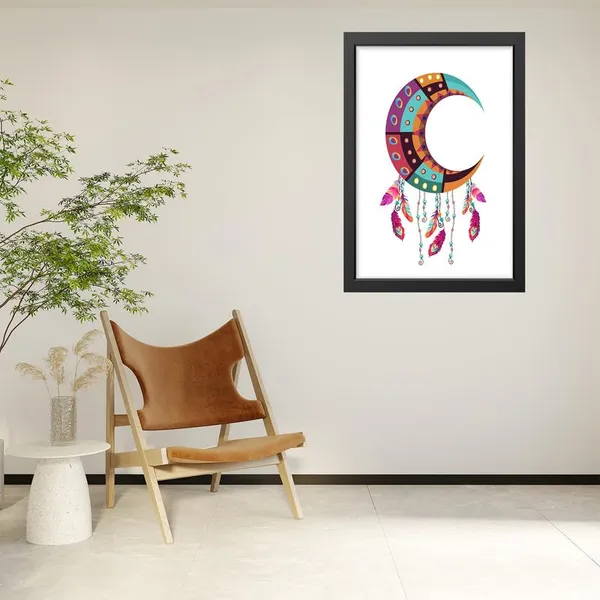 Multicolor_Abstract/Motivational_Framed_Painting/Posters,_Ready_|_For_Wall_Hanging,_Premium_Art_|_For_Home,_Office,_Living_Room_&_Bedroom_Wall_Decor,_(Size_-_13.50_X_19.50_In),_Frame_Color:_Black,_Nrs073
