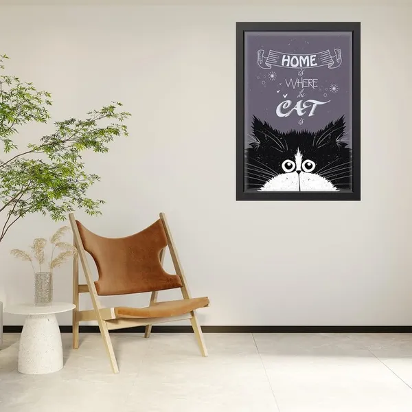 Black__Abstract/Motivational_Framed_Painting/Posters,_Ready_|_For_Wall_Hanging,_Premium_Art_|_For_Home,_Office,_Living_Room_&_Bedroom_Wall_Decor,_(Size_-_13.50_X_19.50_In),_Frame_Color:_Black,_Nrs078