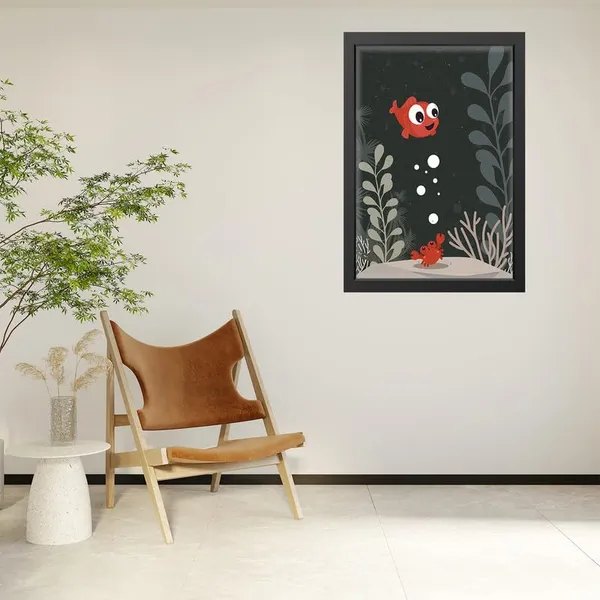 Black__Abstract/Motivational_Framed_Painting/Posters,_Ready_|_For_Wall_Hanging,_Premium_Art_|_For_Home,_Office,_Living_Room_&_Bedroom_Wall_Decor,_(Size_-_13.50_X_19.50_In),_Frame_Color:_Black,_Nrs084