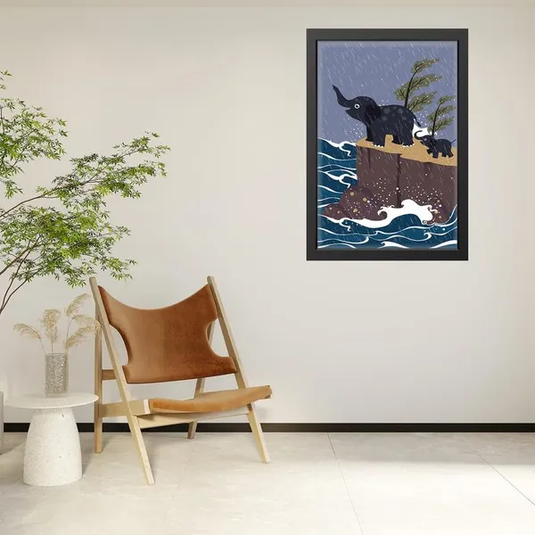 Black__Abstract/Motivational_Framed_Painting/Posters,_Ready_|_For_Wall_Hanging,_Premium_Art_|_For_Home,_Office,_Living_Room_&_Bedroom_Wall_Decor,_(Size_-_13.50_X_19.50_In),_Frame_Color:_Black,_Nrs095