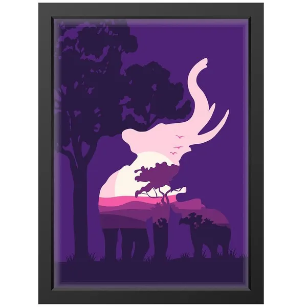 Black__Abstract/Motivational_Framed_Painting/Posters,_Ready_|_For_Wall_Hanging,_Premium_Art_|_For_Home,_Office,_Living_Room_&_Bedroom_Wall_Decor,_(Size_-_13.50_X_19.50_In),_Frame_Color:_Black,_Nrs108