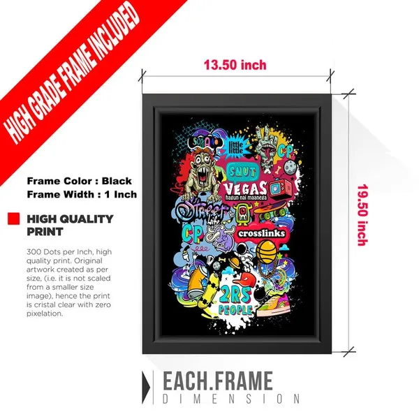 Black__Abstract/Motivational_Framed_Painting/Posters,_Ready_|_For_Wall_Hanging,_Premium_Art_|_For_Home,_Office,_Living_Room_&_Bedroom_Wall_Decor,_(Size_-_13.50_X_19.50_In),_Frame_Color:_Black,_Nrs118