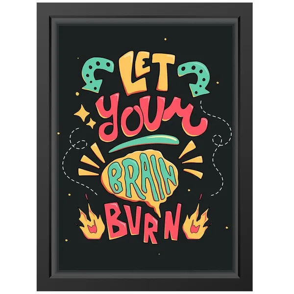 Black__Abstract/Motivational_Framed_Painting/Posters,_Ready_|_For_Wall_Hanging,_Premium_Art_|_For_Home,_Office,_Living_Room_&_Bedroom_Wall_Decor,_(Size_-_13.50_X_19.50_In),_Frame_Color:_Black,_Nrs140