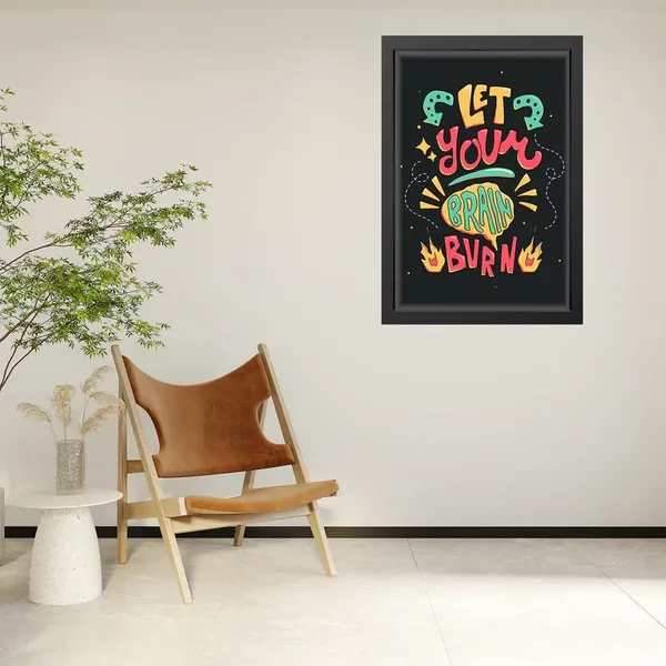 Black__Abstract/Motivational_Framed_Painting/Posters,_Ready_|_For_Wall_Hanging,_Premium_Art_|_For_Home,_Office,_Living_Room_&_Bedroom_Wall_Decor,_(Size_-_13.50_X_19.50_In),_Frame_Color:_Black,_Nrs140