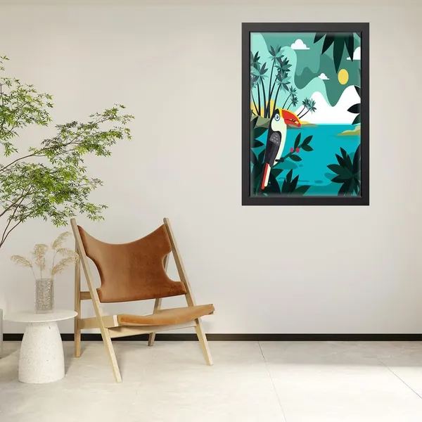 Black__Abstract/Motivational_Framed_Painting/Posters,_Ready_|_For_Wall_Hanging,_Premium_Art_|_For_Home,_Office,_Living_Room_&_Bedroom_Wall_Decor,_(Size_-_13.50_X_19.50_In),_Frame_Color:_Black,_Nrs141