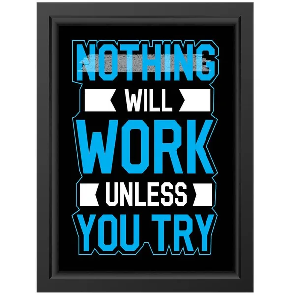 Black__Abstract/Motivational_Framed_Painting/Posters,_Ready_|_For_Wall_Hanging,_Premium_Art_|_For_Home,_Office,_Living_Room_&_Bedroom_Wall_Decor,_(Size_-_13.50_X_19.50_In),_Frame_Color:_Black,_Nrs161