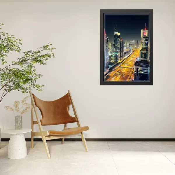 Black__Abstract/Motivational_Framed_Painting/Posters,_Ready_|_For_Wall_Hanging,_Premium_Art_|_For_Home,_Office,_Living_Room_&_Bedroom_Wall_Decor,_(Size_-_13.50_X_19.50_In),_Frame_Color:_Black,_Nrs194